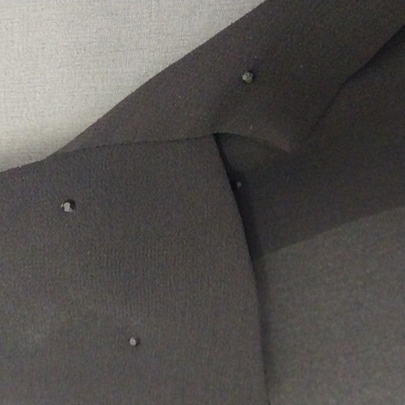 BLACK SILK SHIRT by SILK CLUB Collection Size X Large Vtg - Picture 3 of 8